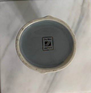 Vtg fine china Japan gray lillies vase
