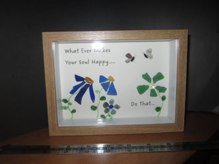 Framed Sea Glass - Do That