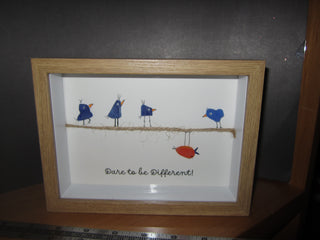 Framed Sea Gass - Dare to be Different