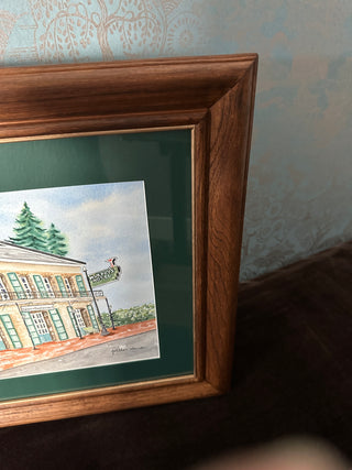 Original Watercolor Painting | "Murphy's Hotel" by JoEllen Werner | Framed Signed Artwork