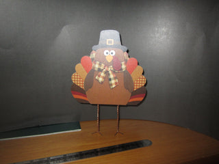 Turkey with short wired legs