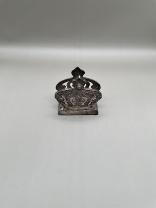 VNTG Silver Plated Napkin/Letter Holder