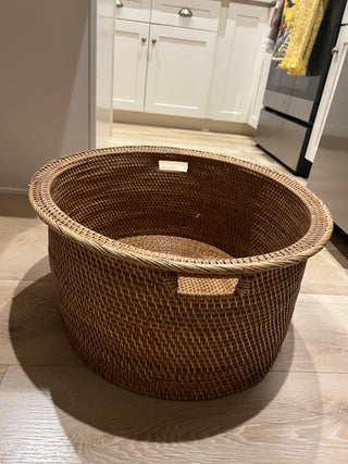 Rattan Basket Tava Large