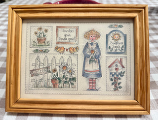Vintage Whimsical Folk Art - Mimi Hanna