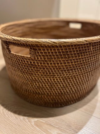 Rattan Basket Tava Large