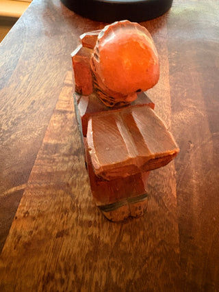 Franciscan Friar/Monk Reading Handcarved