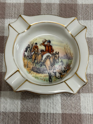 Goldcastle Porcelain Ashtrays  - Vintage MCM  Set Of 4