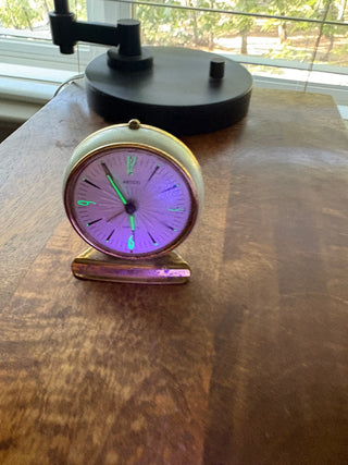 Artco Lumi  Radium Alarm Clock GLOWS West Germany 1950's