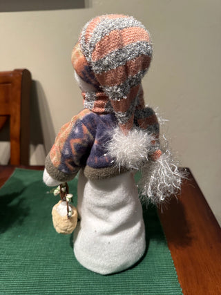 Holiday Weighted Snowmen Plush Figurine