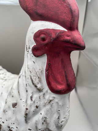 Rustic Metal Rooster