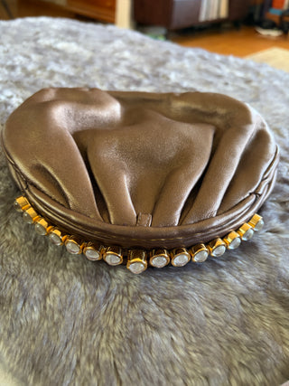 Elegant Brown Evening Bag