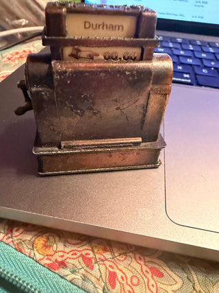 Vintage Durham Industries Miniature Cash Register