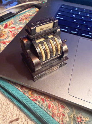 Vintage Durham Industries Miniature Cash Register
