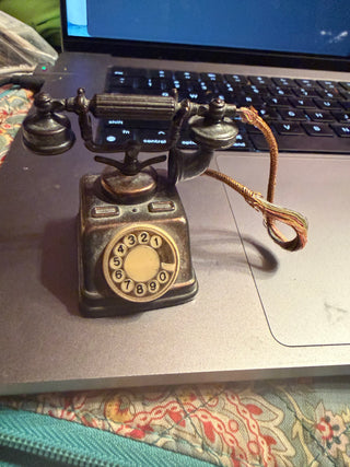 Vintage Durham Industries Miniature telephone