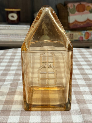 Orange House - Shaped Jar