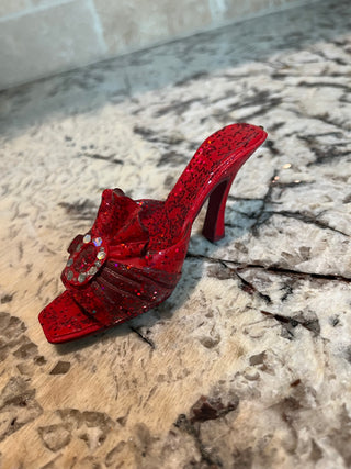 Miniature Victorian Red Heel