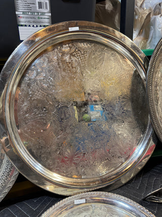 Silverplate 19" Serving Platter