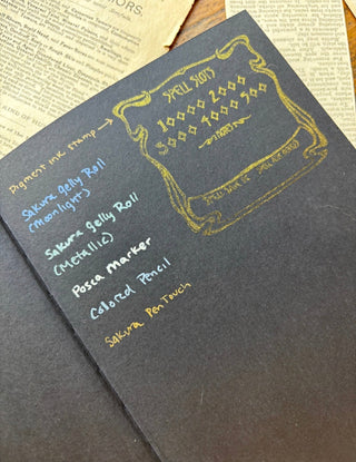 The Oracle - B6 Black Paper Notebook 150 gsm