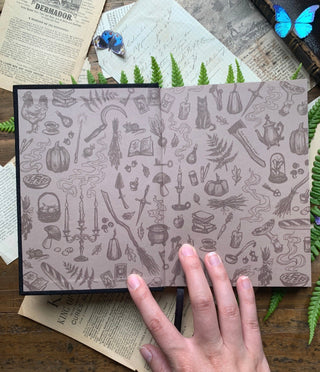 The Grimoire - Lined Antiquarian Notebook