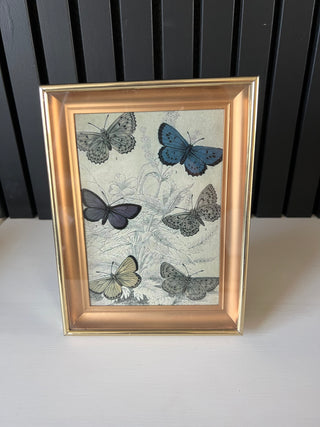 Vintage brass border frame 5x7