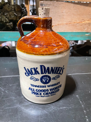 Brown  1970's Jack Daniel's Whiskey Jug