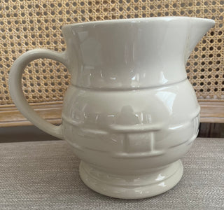 LONGABERGER WOVEN TRADITIONS PITCHER 8"H