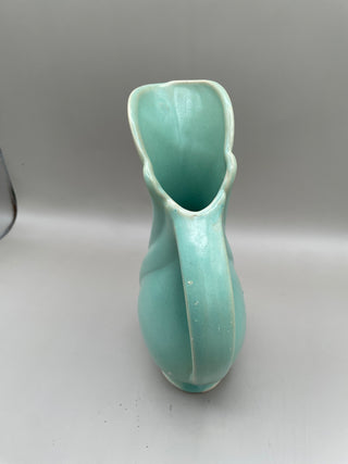 Mint Green MCM USA Pottery Vase