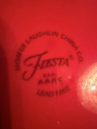 Fiesta Red Dinner Plate 10.5"