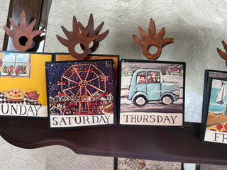 Days of the Week Wall Hangings