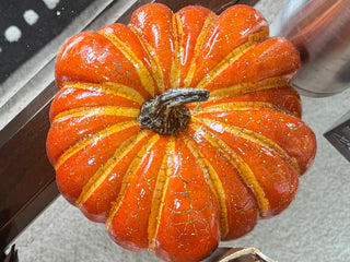 Sparkly Orange Pumpkin