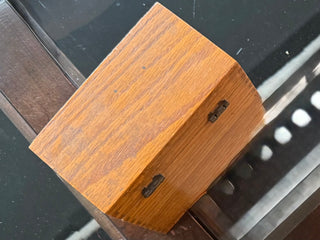 Vintage Oak Recipe Box