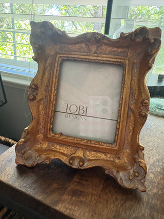 Baroque Gold Resin Frame