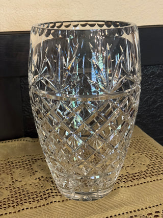 Vintage Marquiz by Waterford 10 inch Tall Crystal Vase