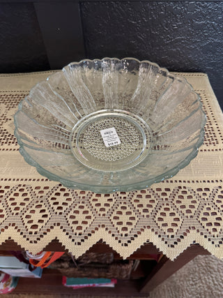 Vintage Anchor Hocking Country Estate Sunflower Serving Bowl