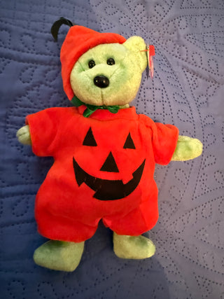 Original Beanie Baby, Kicks, in Halloween Costume