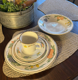 Gibson Festival Dinnerware 37 Piece Set RSV