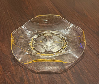 Yellow Depression Glass Bowl