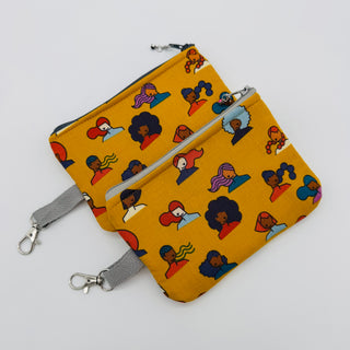 Handmade Coin Bag - Girl Power - RCD