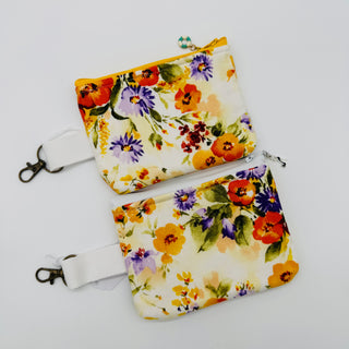 Handmade Cosmetic Bag - Victorian Garden - RCD