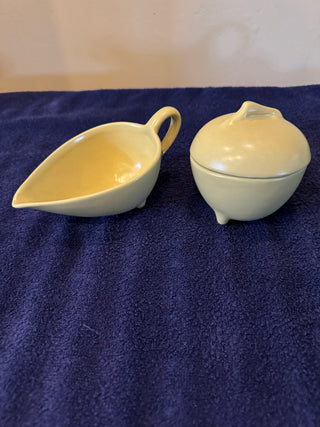 Vtg MCM BrockWare Mango Dinnerware Set