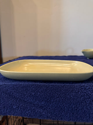 Vtg MCM BrockWare Mango Dinnerware Set