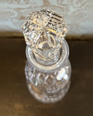 Waterford Crystal Lismore Wine Decanter with Original Stopper — Cut Lead Crystal, Made in Ireland