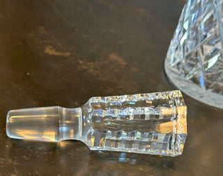 Waterford Crystal Lismore Wine Decanter with Original Stopper — Cut Lead Crystal, Made in Ireland
