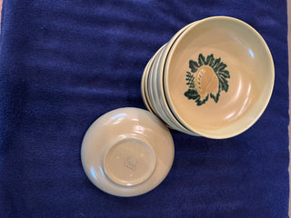 Vtg MCM BrockWare Mango Dinnerware Set