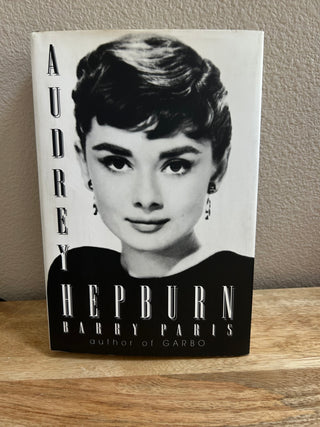 Audrey Hepburn Biography, by Paris. b/w hardcover