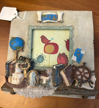 World Traveler Photo Frame for 3x3 photo