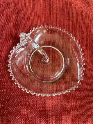 Imperial Glass Candlewick Heart-Shaped Dish