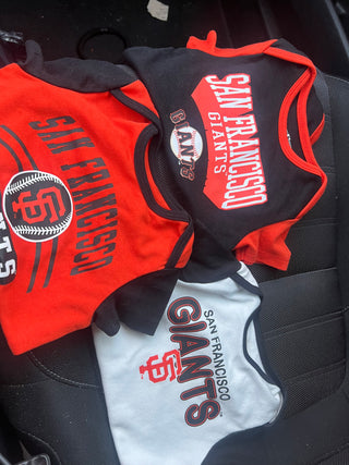 MJ94-SF Giants Onesies-EACH