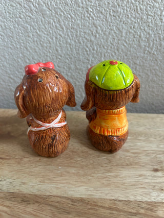 Boy & Girl Puppy S/P Shakers (2)