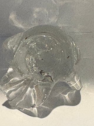 Mini Handblown glass owl figurine 1.5" tall